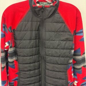 Ralph Lauren Active Red and Black Jacket